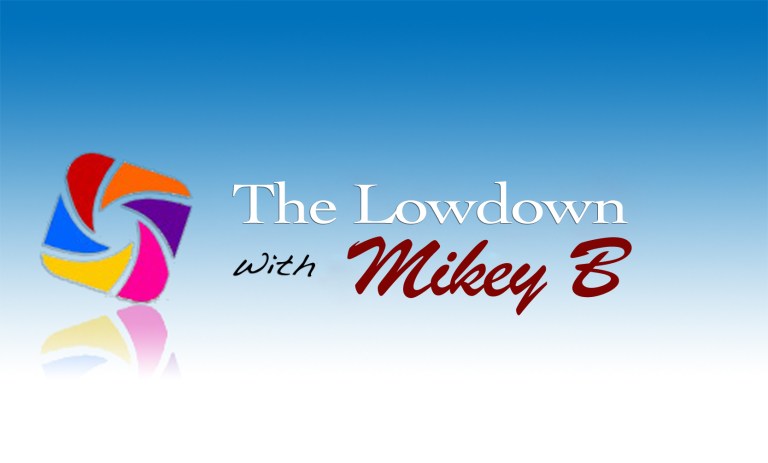 Lowdown_with_Mikey_B_in_cursive_in_rust_color.jpg