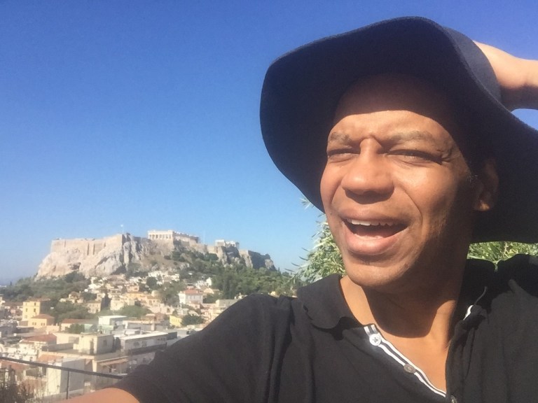 Electra Metropolis Hotel Athens selfie of Mikey B