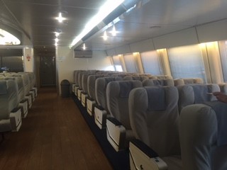 On board a Ferry to Mykonos