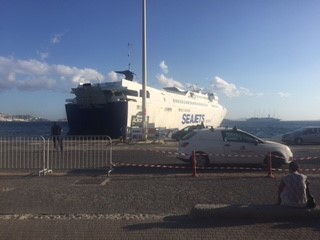 SeaJet Ferry at Mykonos New Port