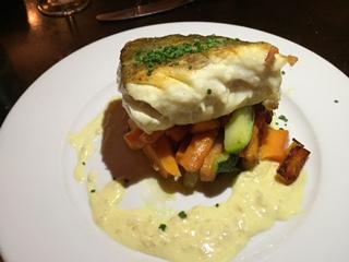 Cod fish Le vIn de Bellechase