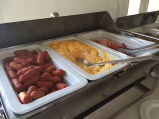 Leto Hotel Sausage Eggs Bacon Mykonos